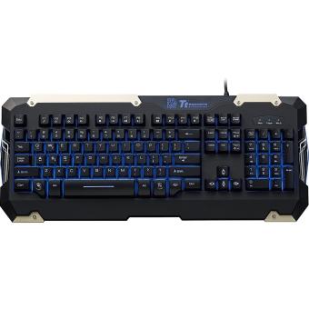 KB-CMC-PLBLUS-01 Tt ESports Commander Plunger Keyboard And 2400dpimouse W/ Blue Backlight April 2018 - 2 KB-CMC-PLBLUS-01 Tt eSports Commander Plunger Keyboard and 2400dpimouse w/ Blue Backlight - 2