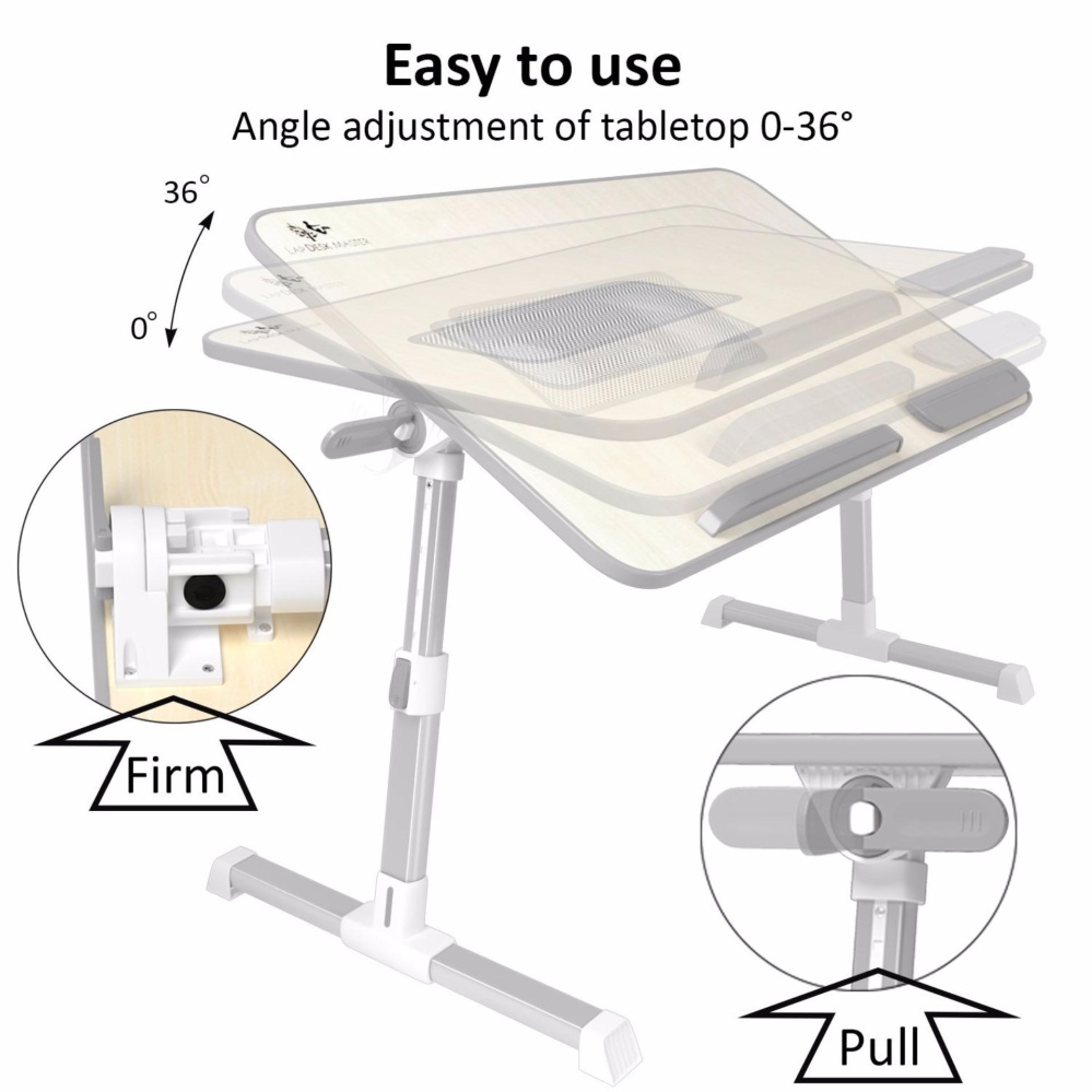 Philippines Lap Desk Master Adjule Laptop Bed Tray Table With Lap Desk Master Adjule Laptop Bed Tray Table With Cooling Fan Portable Couch