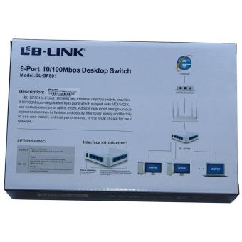 LB-Link BL-SF801 8 Port 10/100 Switch Hub April 2018 - 3 LB-Link BL-SF801 8 Port 10/100 Switch Hub - 3