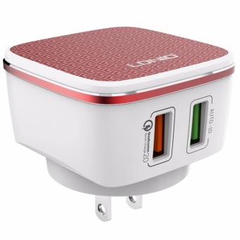 LDNIO A2405Q USB 5V 2.4A Quick Charge Universal Charger (Red/White) With Cable For Android April 2018 - 2 LDNIO A2405Q USB 5V 2.4A Quick Charge Universal Charger (Red/White) with Cable for Android - 2
