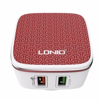 LDNIO A2405Q USB 5V 2.4A Quick Charge Universal Charger (Red/White) With Cable For Android April 2018 - 3 LDNIO A2405Q USB 5V 2.4A Quick Charge Universal Charger (Red/White) with Cable for Android - 3