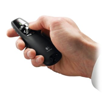 Logitech R400 Red Light Wireless Presenter (Black) - Intl June 2018 - 3 Logitech R400 Red Light Wireless Presenter (Black) - intl - 3