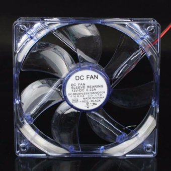 Low Power Blue LED Transparent Computer 80mm Case Fan DC BrushlessSleeve Bearing June 2018 - 2 Low Power Blue LED Transparent Computer 80mm Case Fan DC BrushlessSleeve Bearing - 2