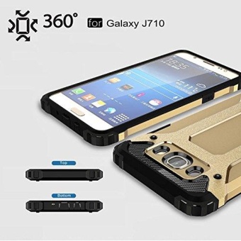 Luxury Double Protective Case Metal Cover For Samsung Galaxy J7 2016 - Intl May 2018 - 5 Luxury Double Protective Case Metal Cover for Samsung Galaxy J7 2016 - intl - 5