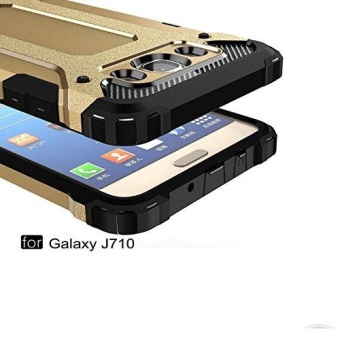 Luxury Double Protective Case Metal Cover For Samsung Galaxy J7 2016 - Intl May 2018 - 3 Luxury Double Protective Case Metal Cover for Samsung Galaxy J7 2016 - intl - 3