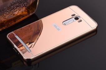 Luxury Metal Aluminum Bumper Case Cover For ASUS ZenFone SelfieZD551KL 5.5-inch Detachable + Mirror Hard Back 2 In 1 Ultra ThinFrame (Pink) June 2018 - 2 Luxury Metal Aluminum Bumper Case Cover for ASUS ZenFone SelfieZD551KL 5.5-inch Detachable + Mirror Hard Back 2 in 1 Ultra ThinFrame (Pink) - 2