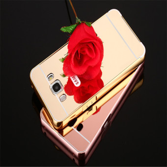 Metal Frame Mirror Back Cover Case For Samsung Galaxy J7 2016(Black) - Intl July 2018 - 5 Metal Frame Mirror Back Cover Case For Samsung Galaxy J7 2016(Black) - intl - 5