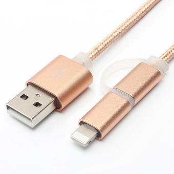 Metallic Cord 2in1 For Iphone And Android June 2018 - 3 Metallic Cord 2in1 for Iphone and Android - 3