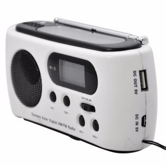 Miimall RD612 Mini Portable Hand Crank Dynamo FM/AM Radio (White) - Intl July 2018 - 5 Miimall RD612 Mini Portable Hand Crank Dynamo FM/AM Radio (White) - intl - 5