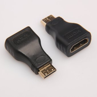 Mini HDMI Male To HDMI Female + Micro To HDMI Adapter Connector For HDTV June 2018 - 5 Mini HDMI Male to HDMI Female + Micro to HDMI Adapter Connector For HDTV - 5