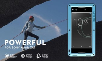 Mooncase Case For Sony Xperia XA1 Waterproof,Shockproof SnowproofDustproof Durable Aluminum Metal Gorilla Heavy Duty Full-bodyProtection Case Silver - Intl April 2018 - 2 Mooncase Case For Sony Xperia XA1 Waterproof,Shockproof SnowproofDustproof Durable Aluminum Metal Gorilla Heavy Duty Full-bodyProtection Case Silver - intl - 2