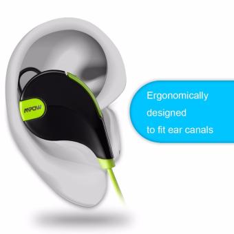 Mpow Swift Bluetooth Headphone 4.0 Stereo Sweat Proof Sport W/ MicCalling Hands-free (Black/Green) April 2018 - 3 Mpow Swift Bluetooth Headphone 4.0 Stereo Sweat proof Sport w/ MicCalling Hands-free (Black/Green) - 3
