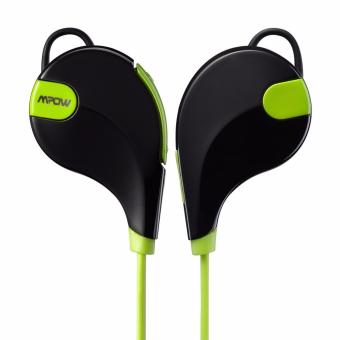 Mpow Swift Bluetooth Headphone 4.0 Stereo Sweat Proof Sport W/ MicCalling Hands-free (Black/Green) April 2018 - 2 Mpow Swift Bluetooth Headphone 4.0 Stereo Sweat proof Sport w/ MicCalling Hands-free (Black/Green) - 2