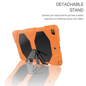 New IPad 9.7 Inch 2017 Case Heavy Duty Shockproof Hybrid ScreenProtector Rugged Rubber Protective Stand Case For Apple IPad 9.72017 5th Generation - Intl June 2018 - 3 New iPad 9.7 Inch 2017 Case Heavy Duty Shockproof Hybrid ScreenProtector Rugged Rubber Protective Stand Case for Apple iPad 9.72017 5th Generation - intl - 3
