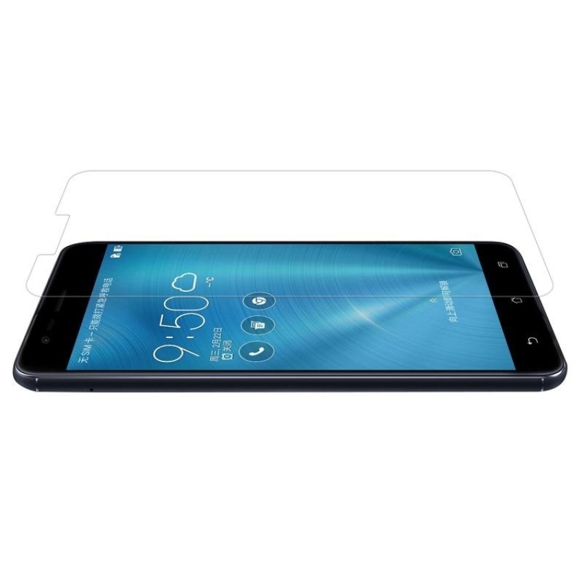 Nillkin 0.33mm Anti-Burst Tempered Glass Protective Film ScreenProtector (Straight Edge) For Asus Zenfone 3 Zoom ZE553KL (Clear) - Intl June 2018 - 5 Nillkin 0.33mm Anti-Burst Tempered Glass Protective Film ScreenProtector (Straight Edge) For Asus Zenfone 3 Zoom ZE553KL (Clear) - intl - 5