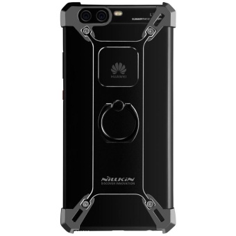 Nillkin Barde Metal Handy Phone Stand Cover Case With Ring ShapeHolder For Huawei P10 Plus With Retail Package (Black) - Intl April 2018 - 5 Nillkin Barde Metal Handy Phone Stand Cover Case with Ring ShapeHolder for Huawei P10 Plus with retail package (Black) - intl - 5