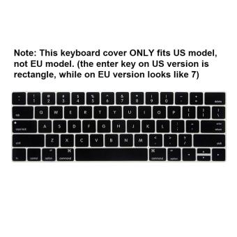 NORTHJO 2 In 1 Rubberized Protective Matte Hard Shell Case AndKeyboard Cover For Apple Macbook Pro 13 Inch With / Without TouchBar And Touch ID - Model: A1706 And A1708 (Black) - Intl June 2018 - 5 NORTHJO 2 in 1 Rubberized Protective Matte Hard Shell Case andKeyboard Cover for Apple Macbook Pro 13 Inch with / without TouchBar and Touch ID - Model: A1706 and A1708 (Black) - intl - 5