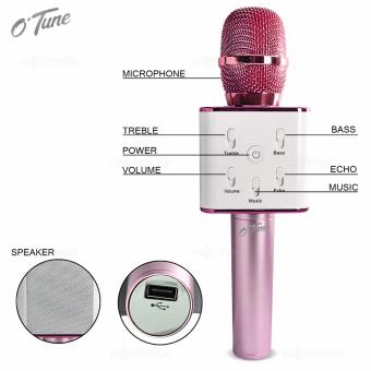 O-tune Q7 Wireless Bluetooth Microphone & HiFi Speaker (White/Pink) June 2018 - 5 O-tune Q7 Wireless Bluetooth Microphone & HiFi Speaker (White/Pink) - 5