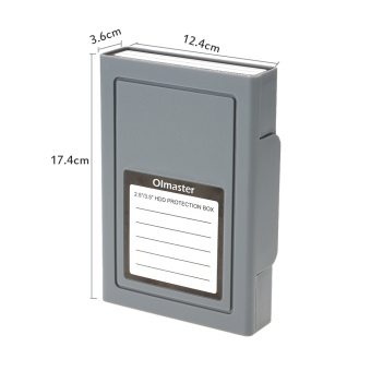 OImaster Shockproof HDD Protector Protection Box Storage Case For 3.5/2.5inch SATA IDE SSD HDD Hard Disk Drive - Intl June 2018 - 3 OImaster Shockproof HDD Protector Protection Box Storage Case for 3.5/2.5inch SATA IDE SSD HDD Hard Disk Drive - intl - 3