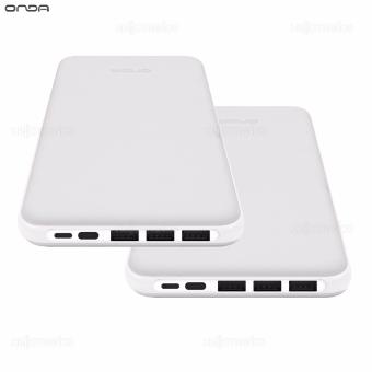 ONDA N200T 20000 MAh Power Bank Set Of 2 (White) April 2018 - 2 ONDA N200T 20000 mAh Power Bank Set of 2 (White) - 2