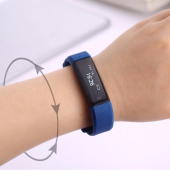 Original ID115 Smart Bracelet Fitness Tracker Watch Alarm Clock Step Counter Smart Wristband Band Sport Sleep Monitor Smartband - Intl June 2018 - 3 Original ID115 Smart Bracelet Fitness Tracker Watch Alarm Clock Step Counter Smart Wristband Band Sport Sleep Monitor Smartband - intl - 3