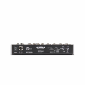 Original Xtuga MX12Channels 3-Band EQ Audio Music Mixer MixingConsole With USB XLR LINE Input 48V Phantom Power For Recording DJStage Karaoke - Intl April 2018 - 4 Original Xtuga MX12Channels 3-Band EQ Audio Music Mixer MixingConsole with USB XLR LINE Input 48V Phantom Power for Recording DJStage Karaoke - intl - 4