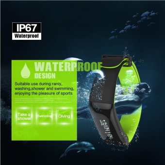 P1 Bluetooth 4.0 Waterproof IP67 Smart Wristband Smartband BloodPressure Monitor Heart Rate Monitor Smart Bracelet Fitness TrackerSmart Band For Android And IOS - Blue - Intl July 2018 - 5 P1 Bluetooth 4.0 Waterproof IP67 Smart Wristband Smartband BloodPressure Monitor Heart Rate Monitor Smart Bracelet Fitness TrackerSmart Band for Android and IOS - Blue - intl - 5