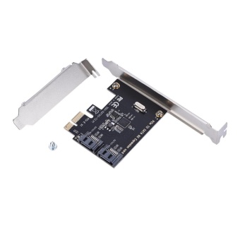 PCI-E Cards PCI Express To SATA 3.0 2-Port SATA III 6Gbps Expansion Adapter Boards - Intl June 2018 - 5 PCI-E Cards PCI Express to SATA 3.0 2-Port SATA III 6Gbps Expansion Adapter Boards - intl - 5