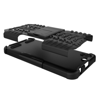 Plastic + TPU Case For Lenovo VIBE K5/K5 Plus (Black) June 2018 - 2 Plastic + TPU Case for Lenovo VIBE K5/K5 Plus (Black) - 2