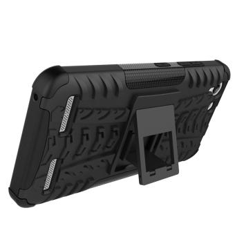 Plastic + TPU Case For Lenovo VIBE K5/K5 Plus (Black) June 2018 - 5 Plastic + TPU Case for Lenovo VIBE K5/K5 Plus (Black) - 5