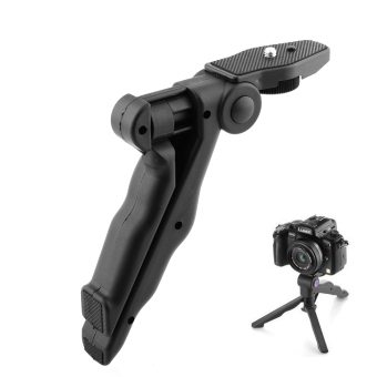 Portable 2 In 1 Handheld Grip Mini Tripod For Digital Camera Camcorder June 2018 - 4 Portable 2 in 1 Handheld Grip Mini Tripod for Digital Camera Camcorder - 4