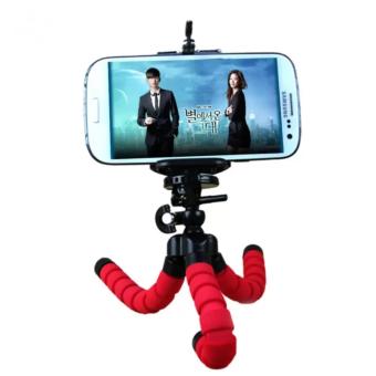 Portable Phone Holder Digital Camera 15CM Flexible Tripods OctopusStand For Camera/Smartphone (Red) June 2018 - 4 Portable Phone Holder Digital Camera 15CM Flexible Tripods OctopusStand for Camera/Smartphone (Red) - 4