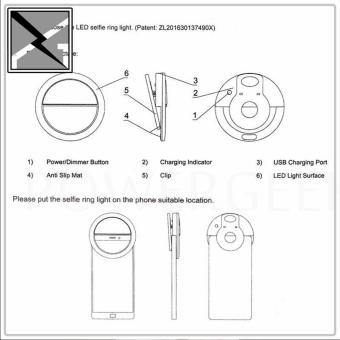 Portable Selfie Ring Light For Smartphone June 2018 - 3 Portable Selfie Ring Light for Smartphone - 3