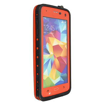 Premium Waterproof Shockproof Dirt Proof Case Cover For Samsung Galaxy S5 Orange June 2018 - 2 Premium Waterproof Shockproof Dirt Proof Case Cover for Samsung Galaxy S5 Orange - 2