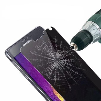 Privacy Anti-Spy Ultra-Thin 9H Tempered Glass Screen Protector ForSamsung Galaxy Note4(Black) - Intl June 2018 - 4 Privacy Anti-Spy Ultra-Thin 9H Tempered Glass Screen Protector forSamsung Galaxy Note4(Black) - intl - 4