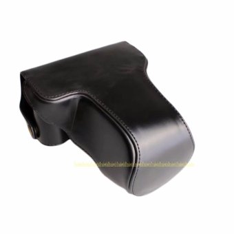 PU Leather Camera Bag Case For Fujifilm Fuji X-A10 XA10 With Strap - Intl June 2018 - 5 PU Leather Camera Bag Case For Fujifilm Fuji X-A10 XA10 With Strap - intl - 5