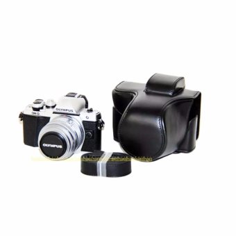 PU Leather Camera Case Bag For OLYMPUS EM10II E-M10 MarkII - Intl June 2018 - 2 PU Leather Camera Case Bag for OLYMPUS EM10II E-M10 MarkII - intl - 2