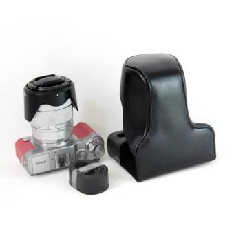 PU Leather Camera Case Cover For Fujifilm X-A3 XA3 16-50/18-55mmLens(Black) - Intl June 2018 - 3 PU Leather Camera Case Cover for Fujifilm X-A3 XA3 16-50/18-55mmLens(Black) - intl - 3