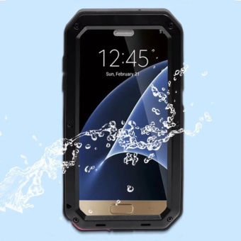 PURISS Gorilla Tempered Glass Waterproof Metal Armor Case Cover ForSamsung Galaxy S7 Edge - Intl June 2018 - 4 PURISS Gorilla Tempered Glass Waterproof Metal Armor Case Cover ForSamsung Galaxy S7 Edge - intl - 4