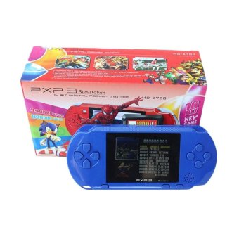 PXP3 Game Players Console 16 Bit 2.7 Inch Portable Handheld VideoGame Retro Megadrive 150+ Games With 2pcs Game Card(Blue) - Intl June 2018 - 3 PXP3 Game Players Console 16 Bit 2.7 Inch Portable Handheld VideoGame Retro Megadrive 150+ Games with 2pcs Game Card(Blue) - intl - 3