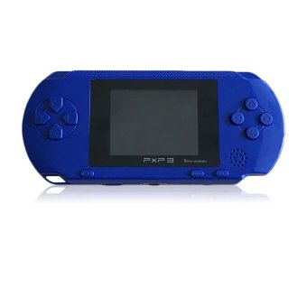 PXP3 Game Players Console 16 Bit 2.7 Inch Portable Handheld VideoGame Retro Megadrive 150+ Games With 2pcs Game Card(Blue) - Intl June 2018 - 2 PXP3 Game Players Console 16 Bit 2.7 Inch Portable Handheld VideoGame Retro Megadrive 150+ Games with 2pcs Game Card(Blue) - intl - 2