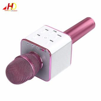 Q7 Wireless Bluetooth Microphone & HiFi Speaker Karaoke KTV (Pink) June 2018 - 2 Q7 Wireless Bluetooth Microphone & HiFi Speaker Karaoke KTV (Pink) - 2