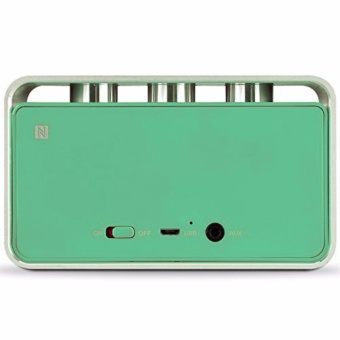 Rapoo A600 Portable Bluetooth NFC Speaker (Green/Silver) June 2018 - 4 Rapoo A600 Portable Bluetooth NFC Speaker (Green/Silver) - 4