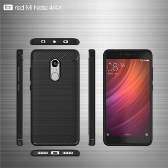 Redmi Note4 4x Case, Ultra-thin Brushed Carbon Fiber Slim ArmorSoft TPU Phone Back Full Cover Case For Xiaomi Redmi Note 4 / Note4X - Intl June 2018 - 3 Redmi Note4 4x Case, Ultra-thin Brushed Carbon Fiber Slim ArmorSoft TPU Phone Back Full Cover Case For Xiaomi Redmi Note 4 / Note4X - intl - 3