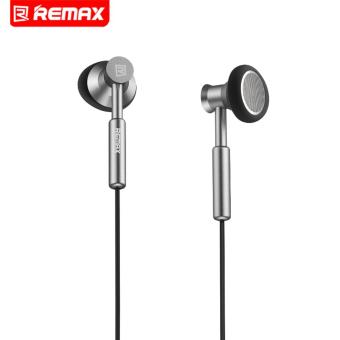 Remax 3.5mm Metal Earphone Headphone Headset Stereo Bass In-EarHeadphones Earphones With Micphone For Mobile Phone MP3 PC - Intl April 2018 - 2 Remax 3.5mm Metal Earphone Headphone Headset Stereo Bass In-EarHeadphones Earphones With Micphone For Mobile Phone MP3 PC - intl - 2