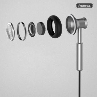 Remax 3.5mm Metal Earphone Headphone Headset Stereo Bass In-EarHeadphones Earphones With Micphone For Mobile Phone MP3 PC - Intl April 2018 - 4 Remax 3.5mm Metal Earphone Headphone Headset Stereo Bass In-EarHeadphones Earphones With Micphone For Mobile Phone MP3 PC - intl - 4
