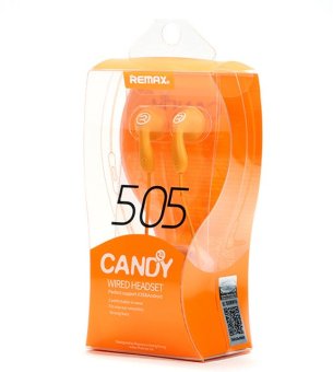 REMAX RM-505 In-Ear Stereo HiFi Music Earphone Headphones PortableHeadset With Mic (Orange) June 2018 - 3 REMAX RM-505 In-Ear Stereo HiFi Music Earphone Headphones PortableHeadset with mic (Orange) - 3