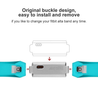 Replacement Wrist Band Silicone Strap For Fitbit Alta HR Smart Watch Bracelet - Intl June 2018 - 5 Replacement Wrist Band Silicone Strap For Fitbit Alta HR Smart Watch Bracelet - intl - 5