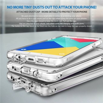 Ringke Fusion PC And TPU Back Cover Case For Samsung Galaxy A9 Pro/ A9 / A9100 / A9000 (Smoke Black) - Intl June 2018 - 4 Ringke Fusion PC And TPU Back Cover Case For Samsung Galaxy A9 Pro/ A9 / A9100 / A9000 (Smoke Black) - intl - 4