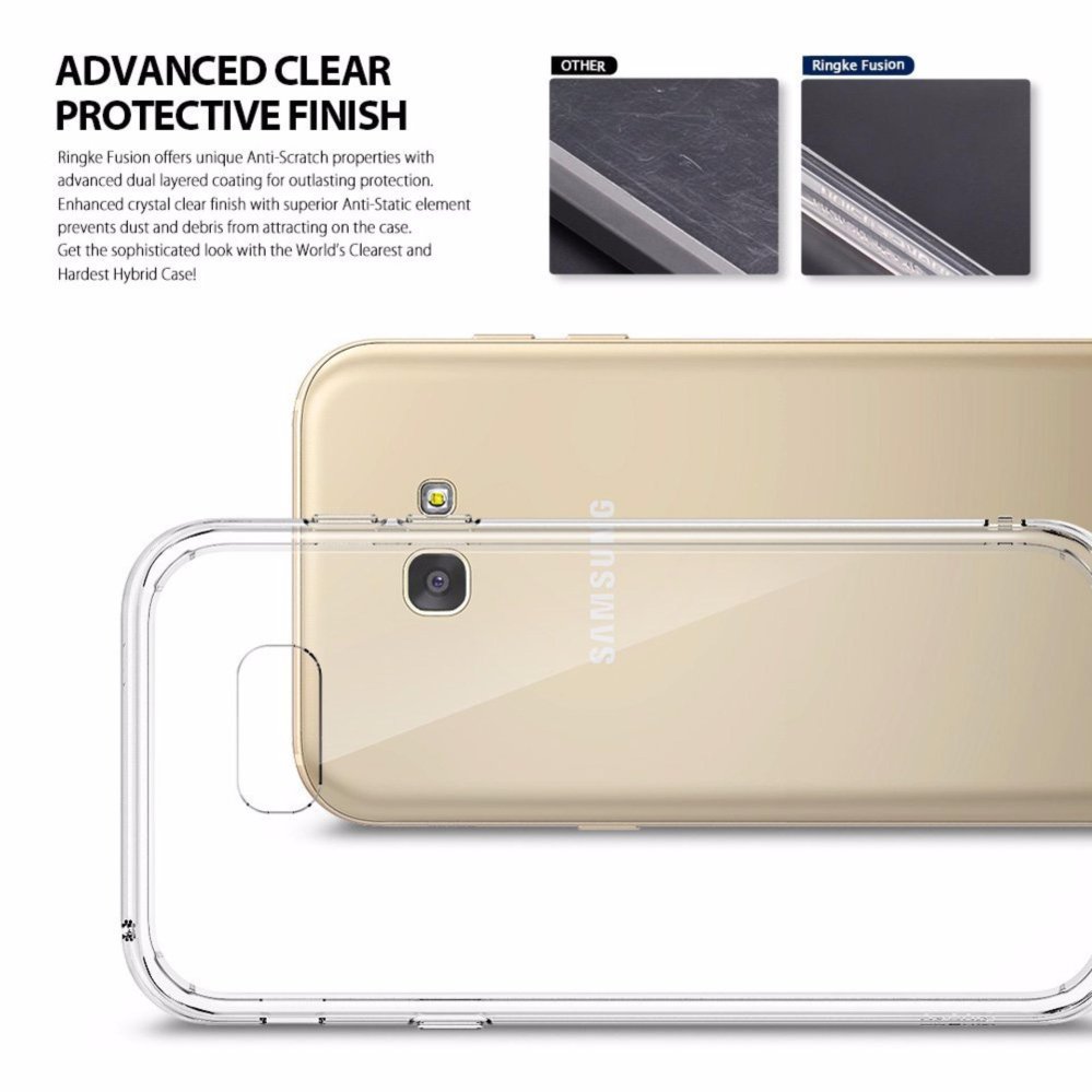 Ringke Fusion TPU Cover Case for Samsung Galaxy A7 2017 (Clear)